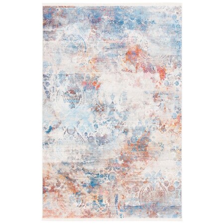 Safavieh 2 x 5 ft. Vintage Persian Power Loomed Rectangle Area Rug Blue & Beige VTP420B-25